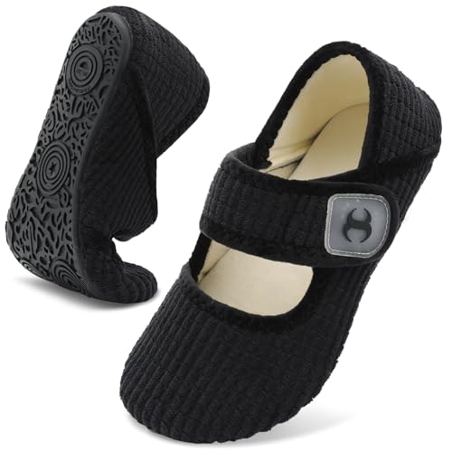 Women's Adjustable Wide-Fit Slippers: $15.33 Women's Adjustable Wide-Fit Slippers: $15.33