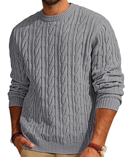 PJ Paul Jones Men's Cable Knit Crewneck Sweater: $29.98 PJ Paul Jones Men's Cable Knit Crewneck Sweater: $29.98