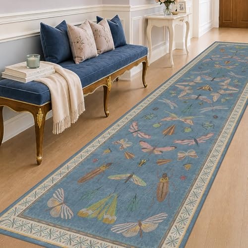 3x12-Foot Vintage Insect Runner Rug: $84.99
