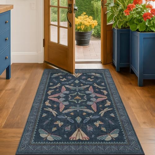 3'x6' Blue Vintage Boho Area Rug: $47.59 3'x6' Blue Vintage Boho Area Rug: $47.59