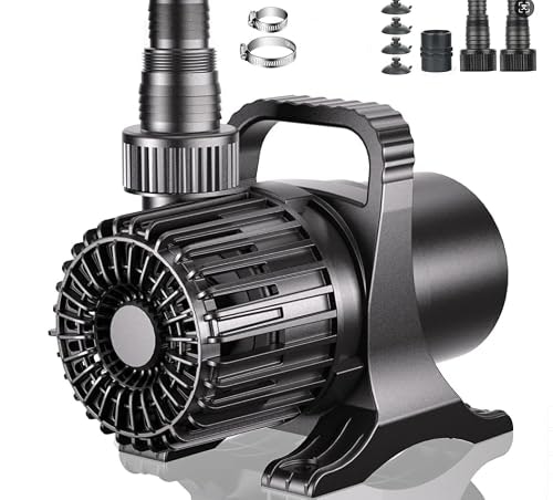 WaterRebirth 100W 1,700 GPH Submersible Pond Pump: $54.22