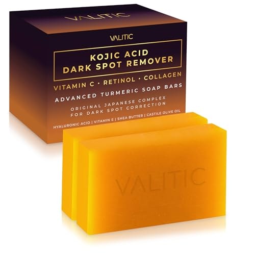 Valitic Kojic Acid and Turmeric Dark Spot Remover Soap 2-Pack: $10.55 Valitic Kojic Acid and Turmeric Dark Spot Remover Soap 2-Pack: $10.55
