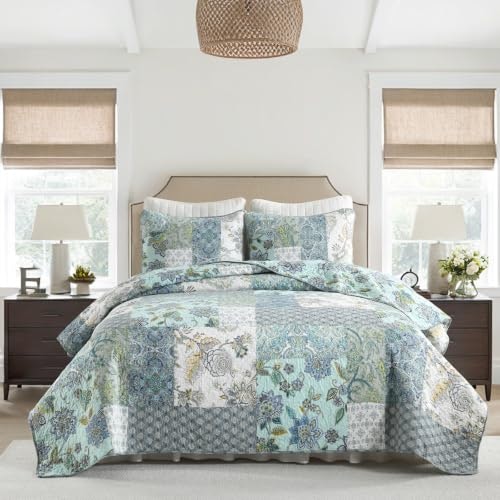 Yvooxny King 3-Piece Quilt Set: $93.49