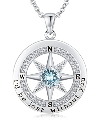 S925 Sterling Silver Compass Necklace: $110.48 S925 Sterling Silver Compass Necklace: $110.48