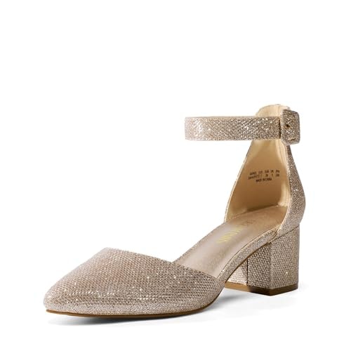 Dream Pairs Annee Pointed Toe Low Chunky Heel Pumps: $33.99 Dream Pairs Annee Pointed Toe Low Chunky Heel Pumps: $33.99
