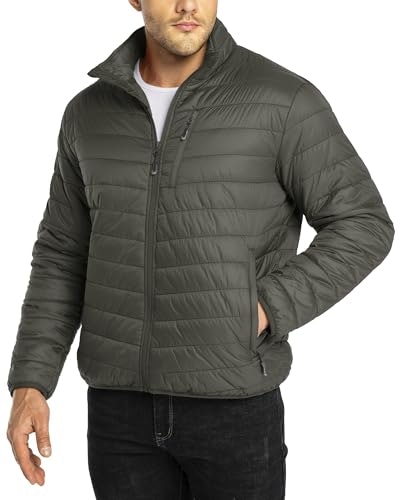 33,000ft Men's Lightweight Packable Insulated Puffer Jacket: $50.14
