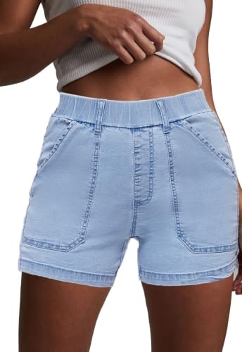 Women's High-Waisted Denim Shorts: $16.99 Women's High-Waisted Denim Shorts: $16.99