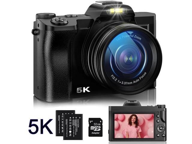 5K Digital Vlogging Camera 32GB SD Card Bundle: $139.99 5K Digital Vlogging Camera 32GB SD Card Bundle: $139.99
