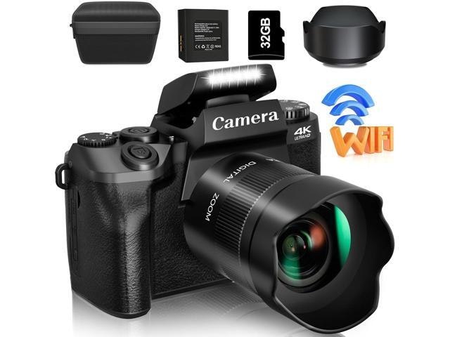 Saneen 4K 64MP Vlogging Digital Camera: $272.98 Saneen 4K 64MP Vlogging Digital Camera: $272.98