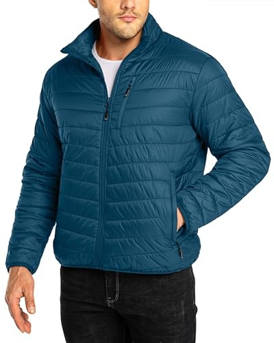 33,000ft Men's Lightweight Packable Insulated Puffer Jacket: $50.14