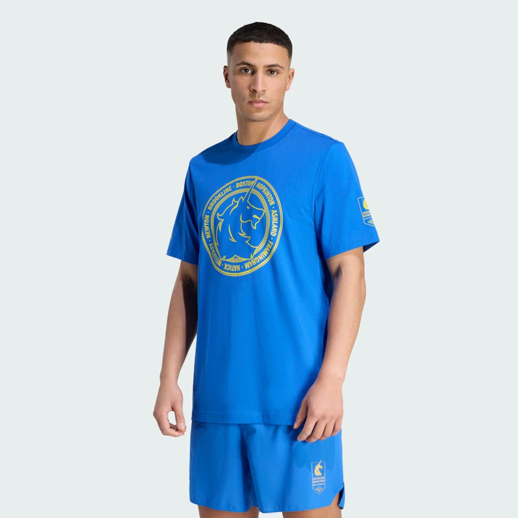 Boston Marathon 2026 Logo T-Shirt: $34 Boston Marathon 2026 Logo T-Shirt: $34