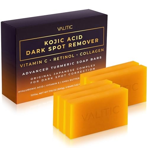 Valitic Kojic Acid and Turmeric Soap Bar 5-Pack: $16.89 Valitic Kojic Acid and Turmeric Soap Bar 5-Pack: $16.89
