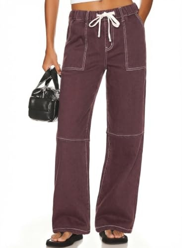 Sidefeel Women's High-Waisted Wide-Leg Denim Jeans: $25.49 Sidefeel Women's High-Waisted Wide-Leg Denim Jeans: $25.49