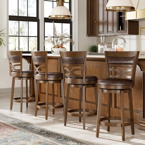 Sophia & William 26-Inch Swivel Bar Stools 4-Pack: $365.49 Sophia & William 26-Inch Swivel Bar Stools 4-Pack: $365.49