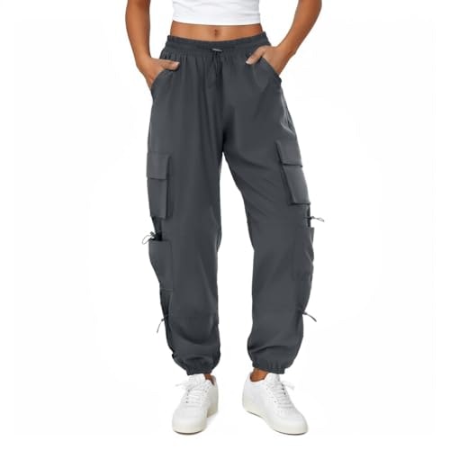 Copyleaf Women's Parachute Cargo Joggers: $19.98 Copyleaf Women's Parachute Cargo Joggers: $19.98