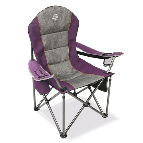 Lanmountain Folding High Back Camping Chair: $47.99 Lanmountain Folding High Back Camping Chair: $47.99