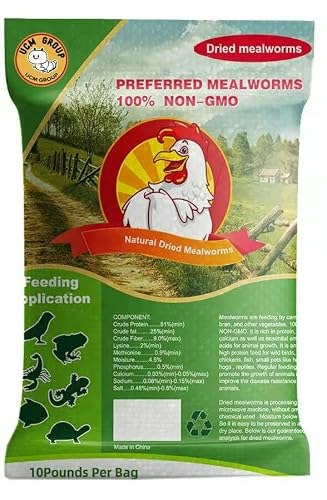UCM Group 10-lb Dried Mealworms: $37.49