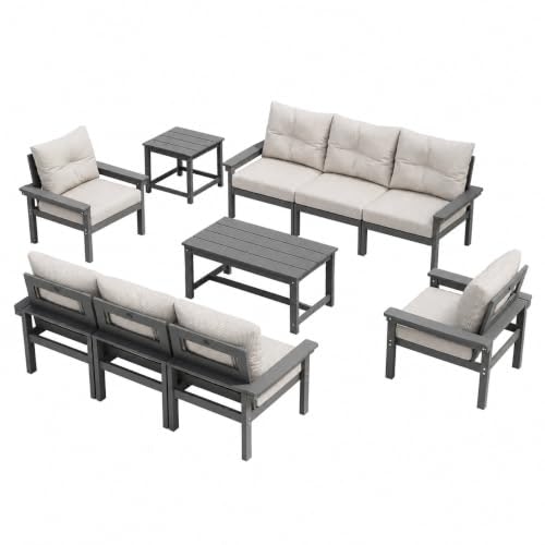 Tobeos 10-Piece Outdoor Patio Furniture Set: $999.99 Tobeos 10-Piece Outdoor Patio Furniture Set: $999.99