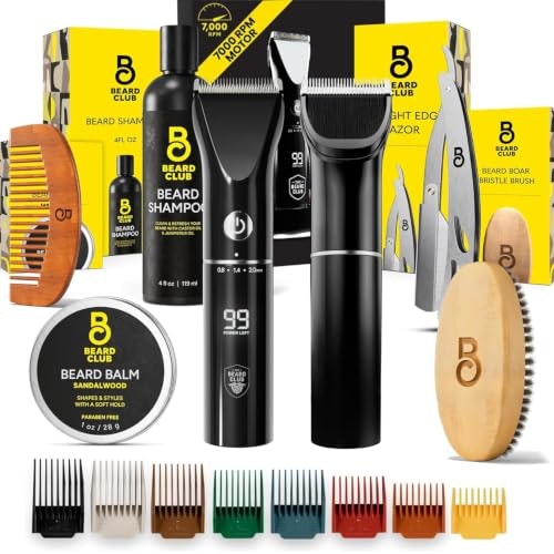 Beard Club Men's Grooming and Trimmer Gift Set: $69.98 Beard Club Men's Grooming and Trimmer Gift Set: $69.98