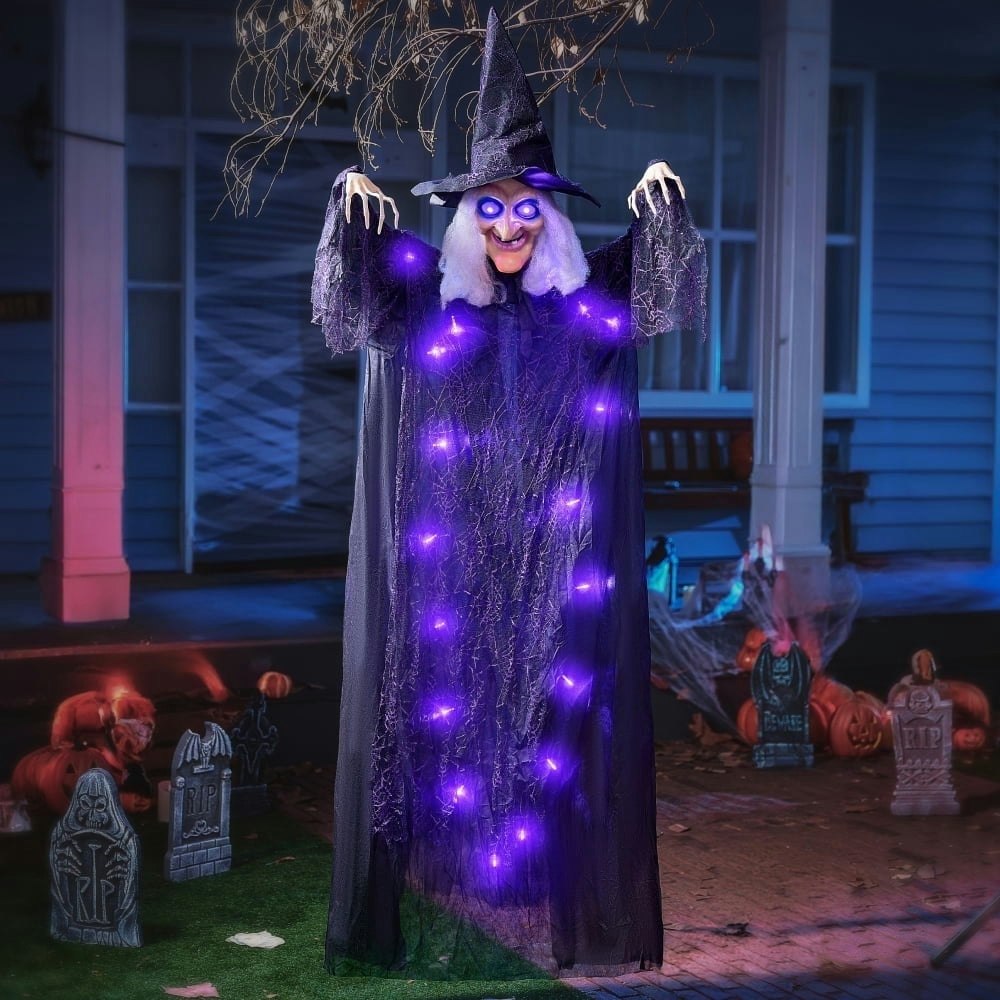 Joyfy 6-Foot Halloween Hanging Witch Decoration: $34.19 Joyfy 6-Foot Halloween Hanging Witch Decoration: $34.19