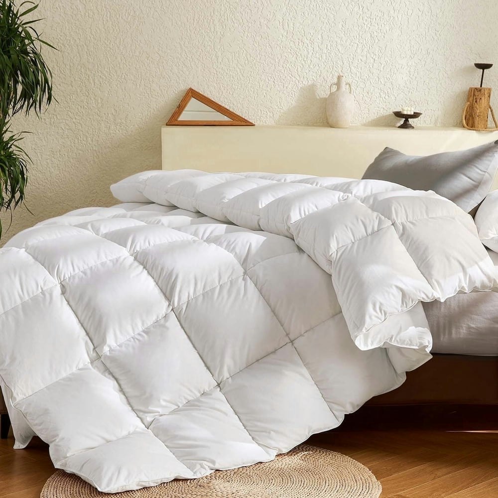 Teler Queen Goose Down Comforter: $62.99 Teler Queen Goose Down Comforter: $62.99