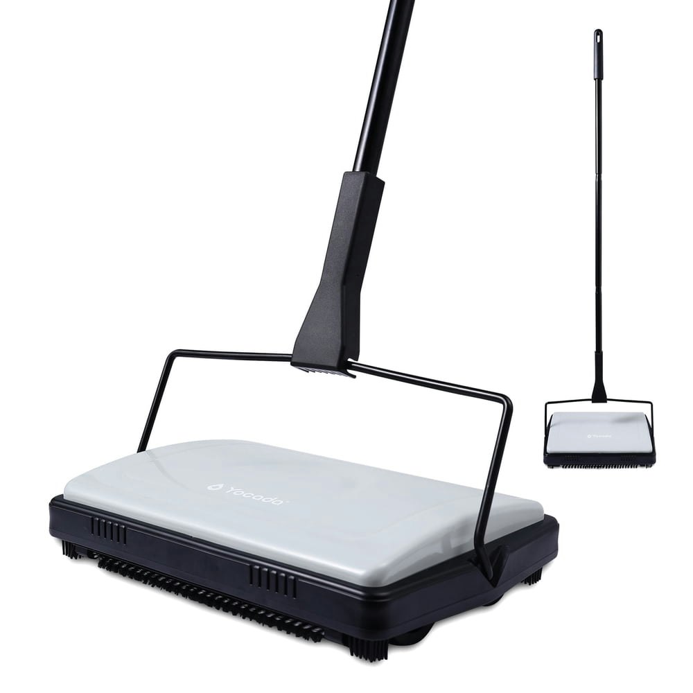 Eyliden Dual Rotating Brush Carpet Sweeper: $23.39 Eyliden Dual Rotating Brush Carpet Sweeper: $23.39