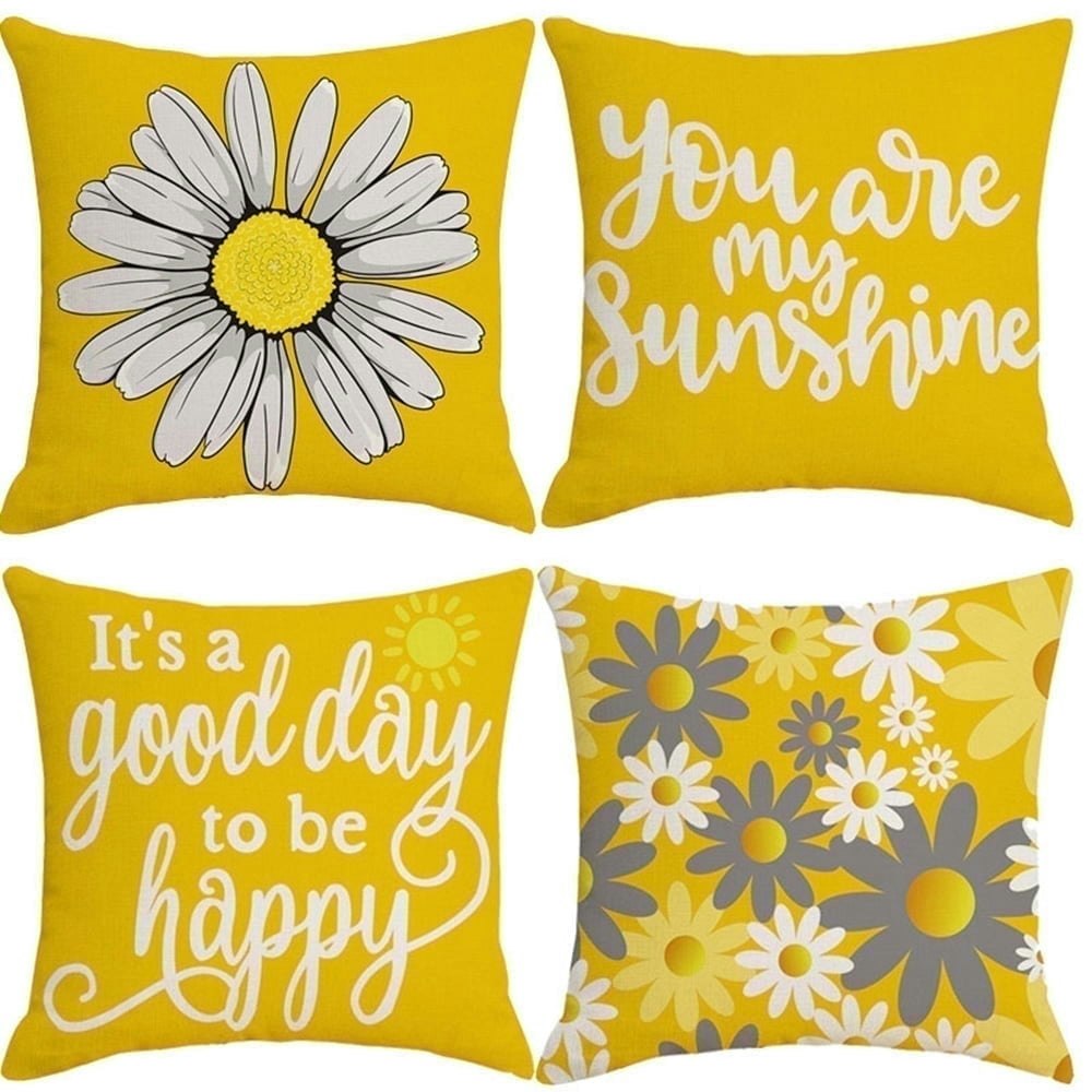 Hongan 18x18-inch Waterproof Outdoor Throw Pillow Covers 4-Pack: $13.49 Hongan 18x18-inch Waterproof Outdoor Throw Pillow Covers 4-Pack: $13.49