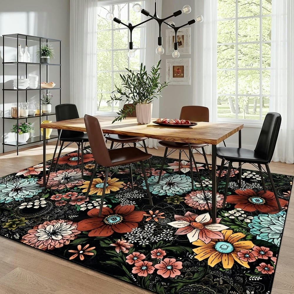 Bleum Cade 5x7 Boho Floral Area Rug: $44.39 Bleum Cade 5x7 Boho Floral Area Rug: $44.39