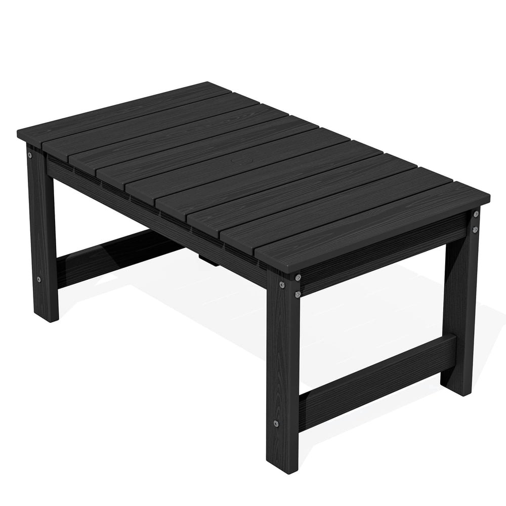 Serwall 19.7" x 33.7" Outdoor Rectangle Coffee Table: $80.99 Serwall 19.7" x 33.7" Outdoor Rectangle Coffee Table: $80.99