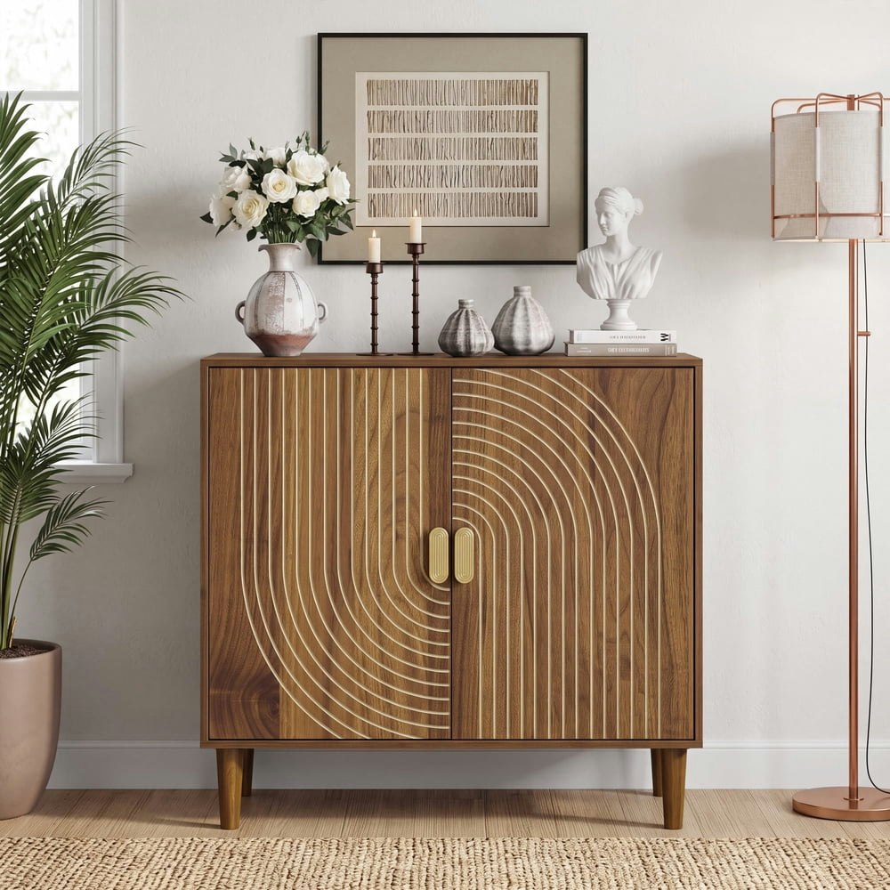 Semiocthome Sideboard Buffet Cabinet: $93.99 Semiocthome Sideboard Buffet Cabinet: $93.99