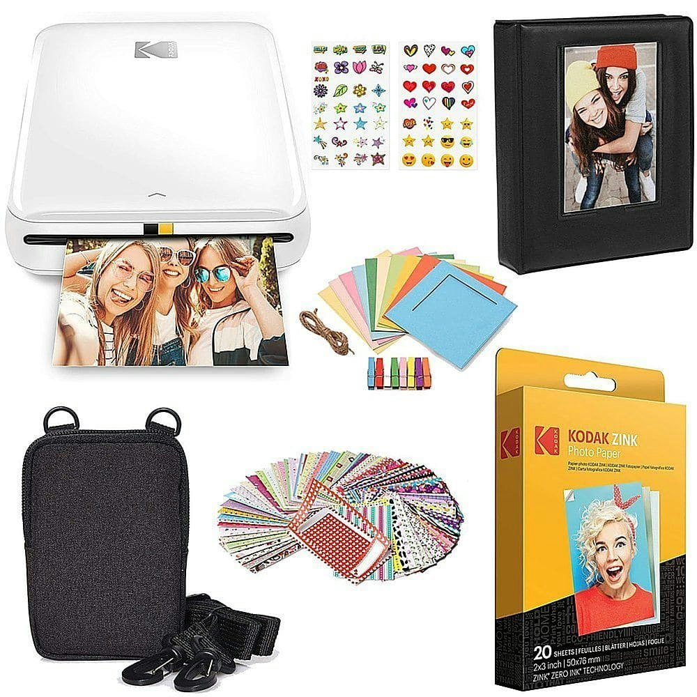 Kodak Step Instant Photo Printer with 2" x 3" Zink Paper and Accessory Kit: $119.99 Kodak Step Instant Photo Printer with 2" x 3" Zink Paper and Accessory Kit: $119.99