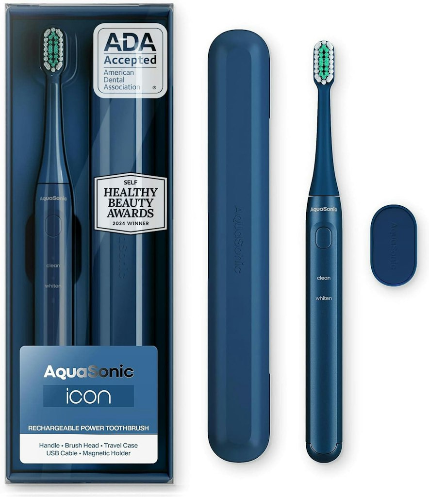 Aquasonic Icon Rechargeable Toothbrush: $19.99 Aquasonic Icon Rechargeable Toothbrush: $19.99