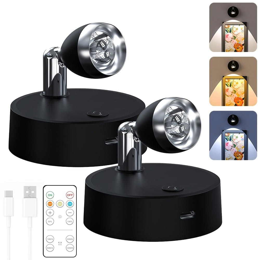 Rechargeable LED Accent Spotlight 2-Pack: $20.69 Rechargeable LED Accent Spotlight 2-Pack: $20.69