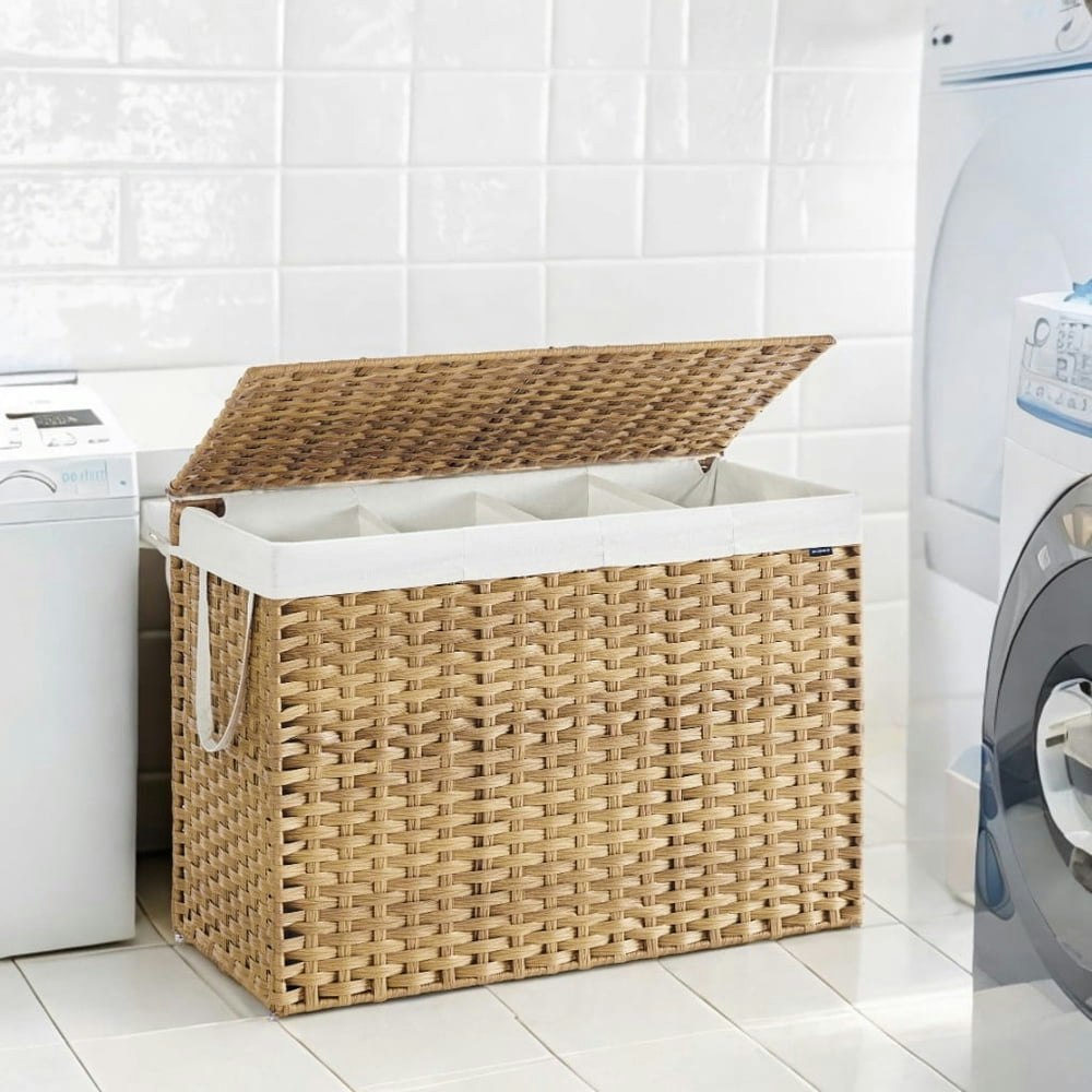 Ledrem 200L Double Laundry Hamper: $48.87 Ledrem 200L Double Laundry Hamper: $48.87