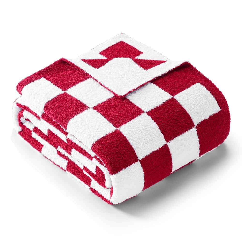 Exclusivo Mezcla 60"x80" Checkered Knit Blanket: $24.99 Exclusivo Mezcla 60"x80" Checkered Knit Blanket: $24.99