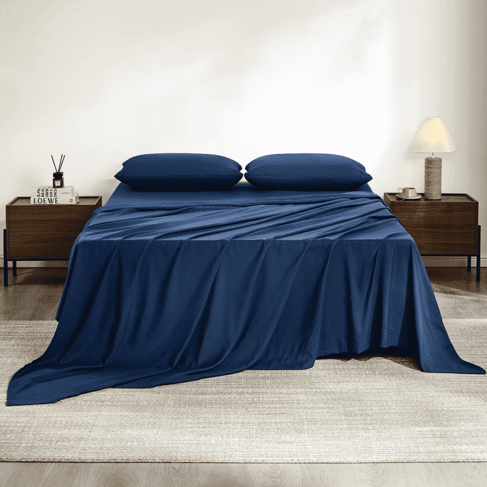 Z-hom Full Size 4-Piece Cooling Microfiber Sheet Set: $18.99 Z-hom Full Size 4-Piece Cooling Microfiber Sheet Set: $18.99
