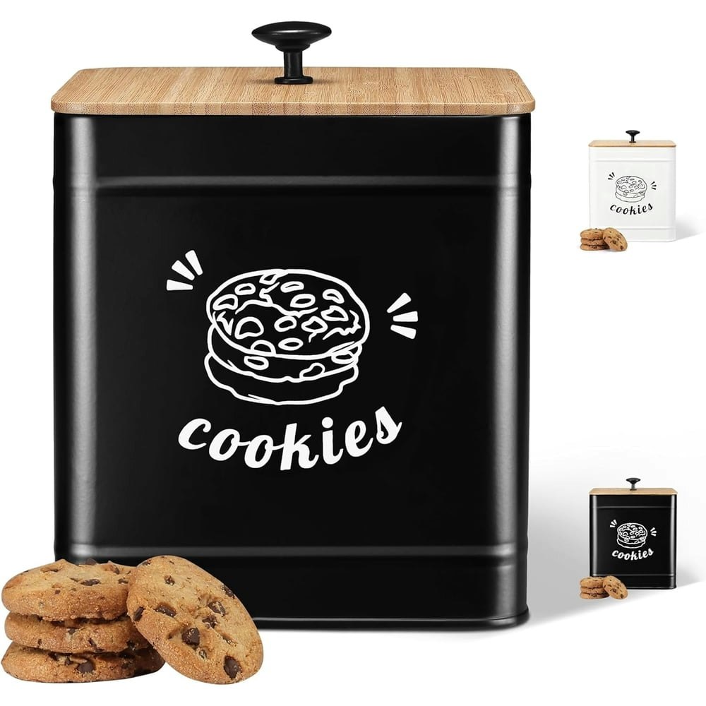 Perfnique 1-Gallon Airtight Cookie Jar: $14.39 Perfnique 1-Gallon Airtight Cookie Jar: $14.39