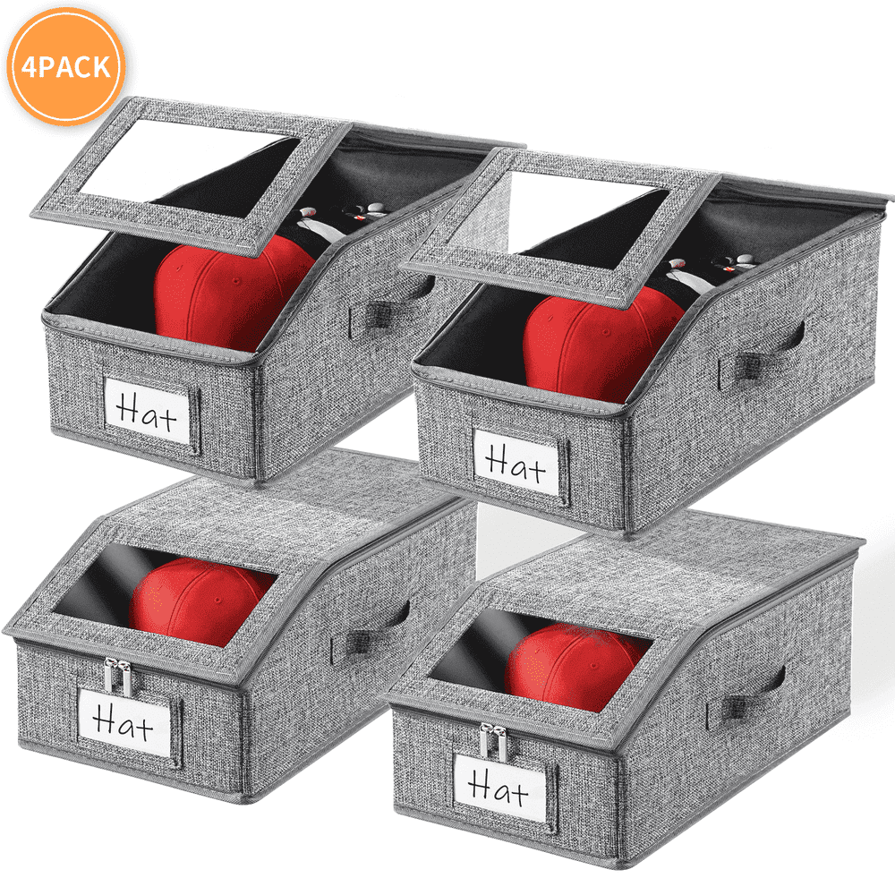 Vozogo Hat Organizer for Baseball Caps 4-Pack: $22.79