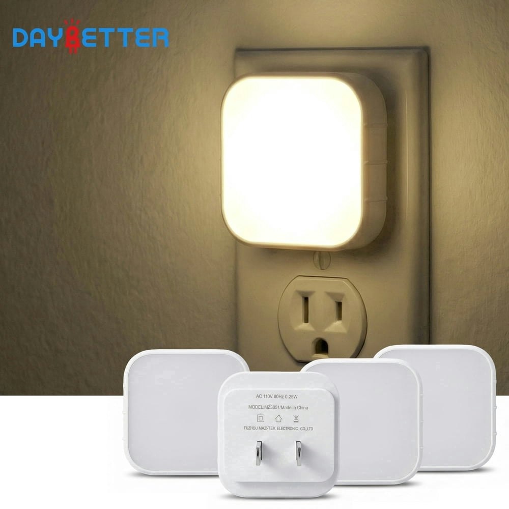 Daybetter Plug-in LED Night Light 4-Pack: $12.49