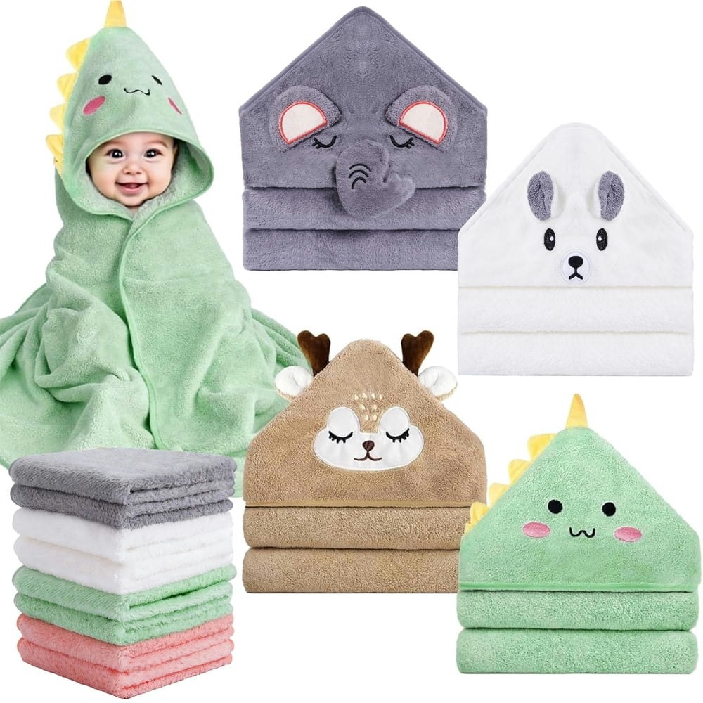 Lumikrypt 12-Piece Baby Bath Towel and Washcloth Set: $21.05 Lumikrypt 12-Piece Baby Bath Towel and Washcloth Set: $21.05