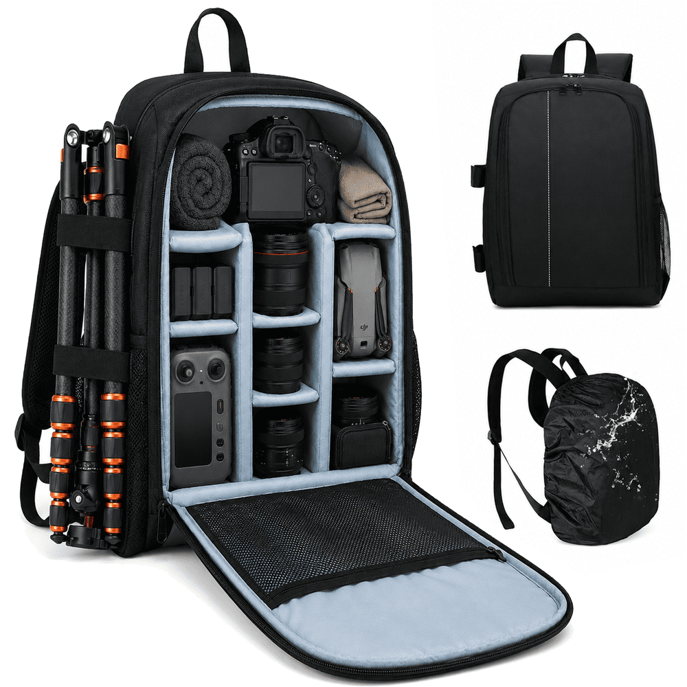 Tikbbrmg 17.72-Inch Camera Backpack: $35.99 Tikbbrmg 17.72-Inch Camera Backpack: $35.99
