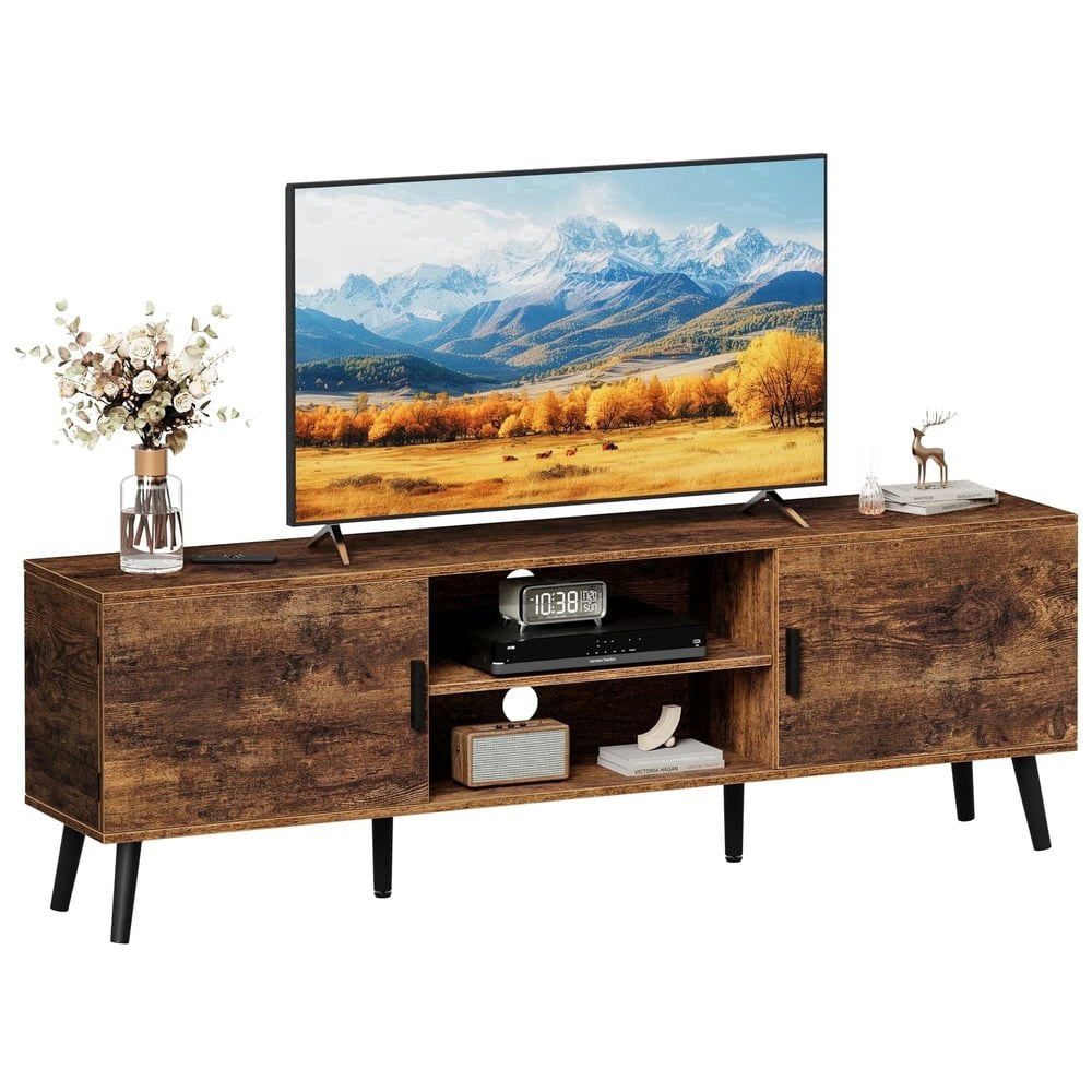 Amadwell 55-60 Inch Mid Century TV Stand: $53.99 Amadwell 55-60 Inch Mid Century TV Stand: $53.99