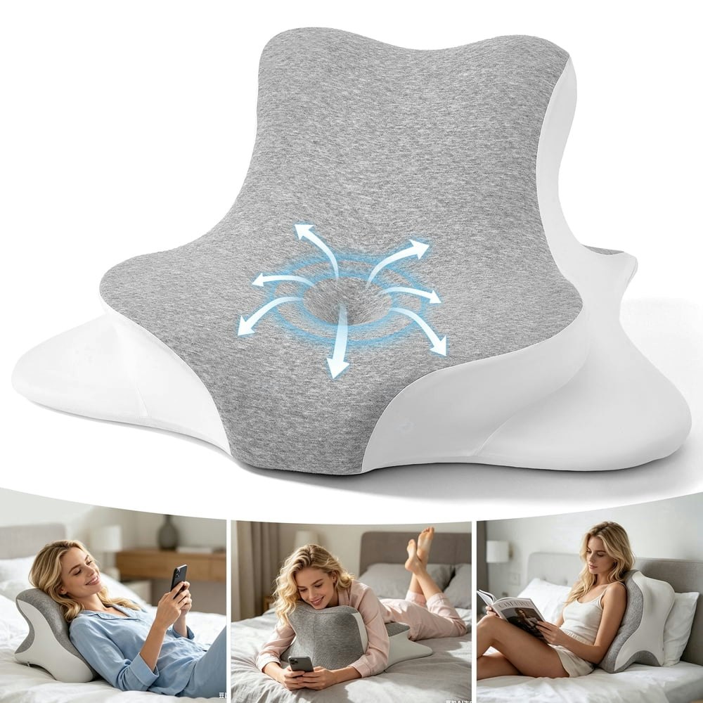 Reloive Ergonomic Memory Foam Cervical Neck Pillow: $26.99 Reloive Ergonomic Memory Foam Cervical Neck Pillow: $26.99