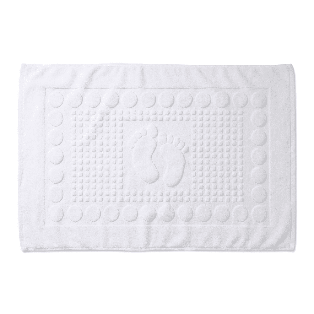 Cotton Banded Bath Mat: $14.98 Cotton Banded Bath Mat: $14.98