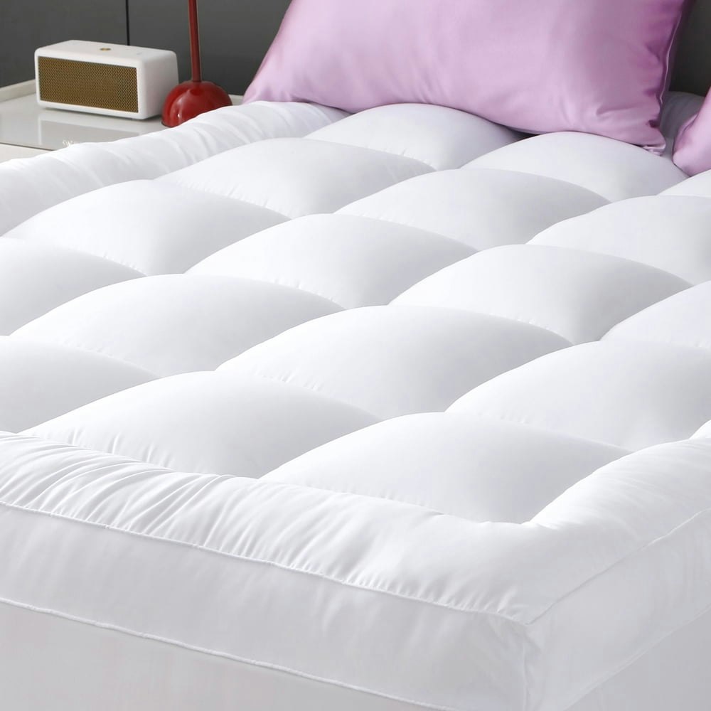 Sasttie Extra Thick Queen Mattress Topper: $17.09 Sasttie Extra Thick Queen Mattress Topper: $17.09