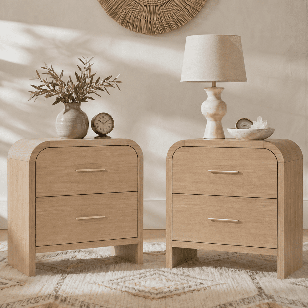 Vintagearth 24-inch 2-Drawer Nightstand 2-Pack: $249.99 Vintagearth 24-inch 2-Drawer Nightstand 2-Pack: $249.99