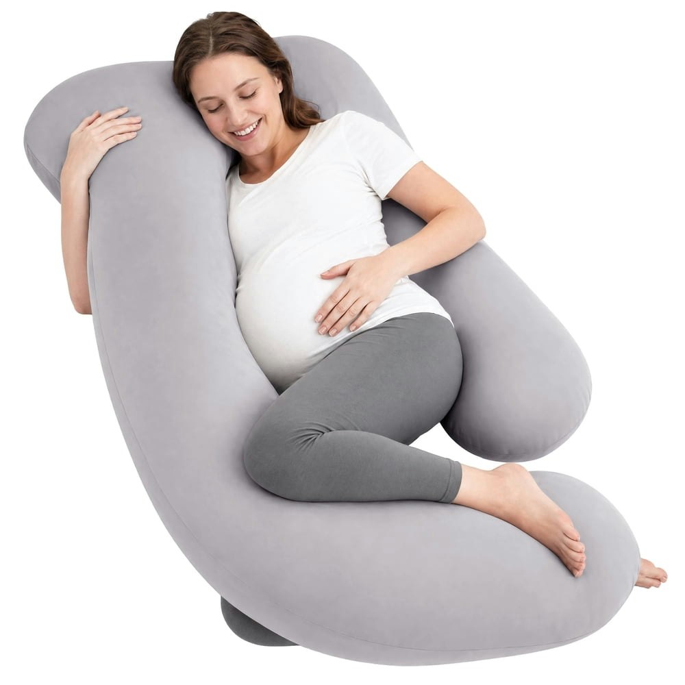 Sasttie U-Shaped Cooling Pregnancy Body Pillow: $26.09 Sasttie U-Shaped Cooling Pregnancy Body Pillow: $26.09