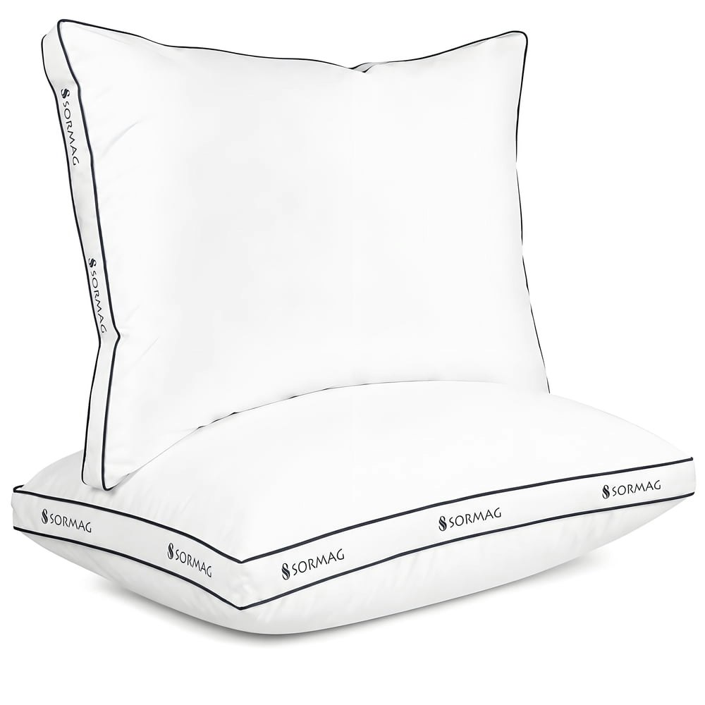 Sormag Queen Size Down Alternative Bed Pillows 2-Pack: $30.59 Sormag Queen Size Down Alternative Bed Pillows 2-Pack: $30.59