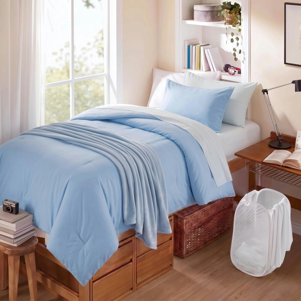 Regency Heights 9-Piece Twin XL Dorm Bed in a Bag Set: $59.99 Regency Heights 9-Piece Twin XL Dorm Bed in a Bag Set: $59.99
