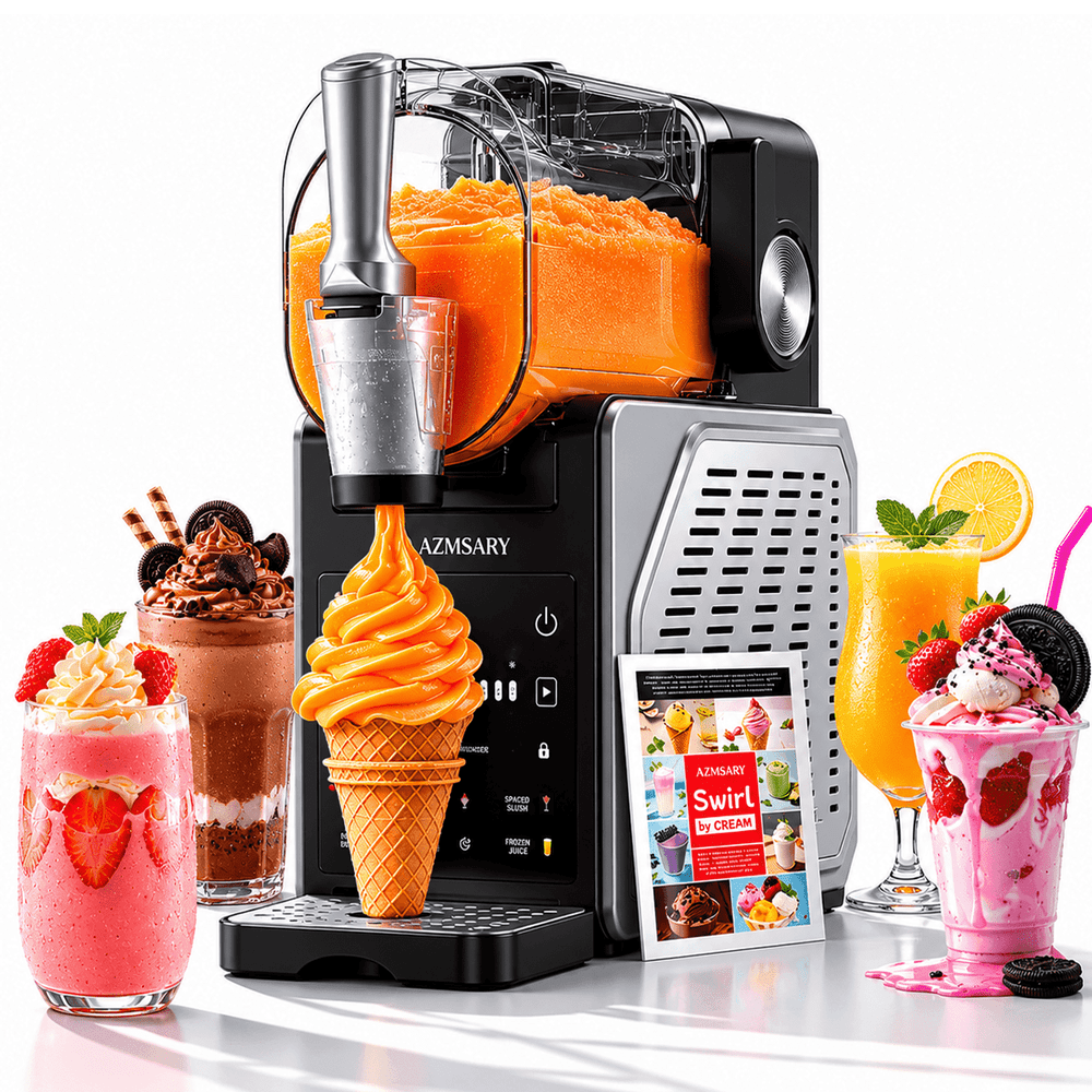 Slushie Machine and Ice Cream Maker: $189.98